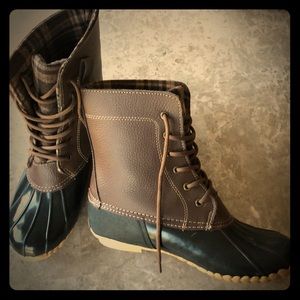 Sporto Dakota boots dark blue/brown